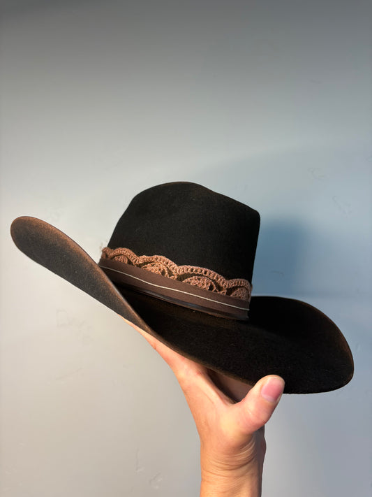 Rustic Lace Cowboy Hat