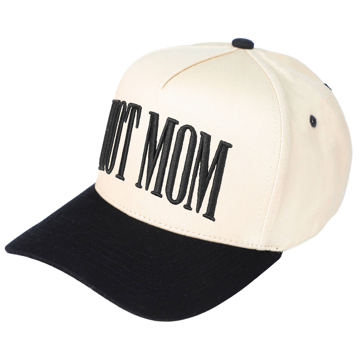 HOT MOM Embroidered Trucker Hat
