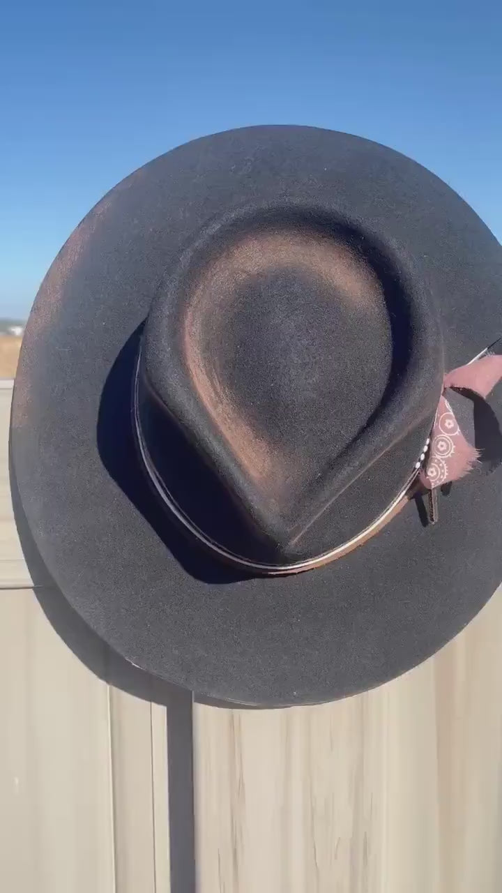 Blushed’ Custom Burnt Hat