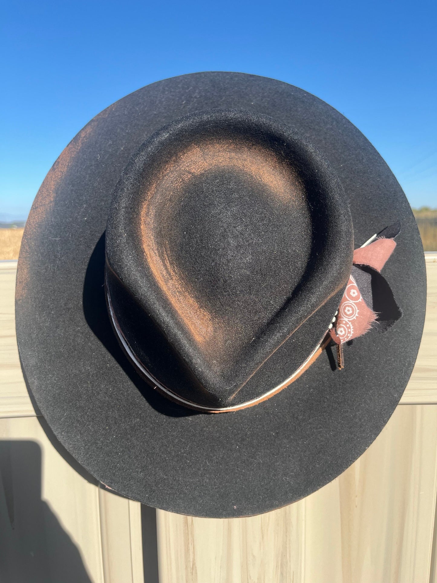 Blushed’ Custom Burnt Hat