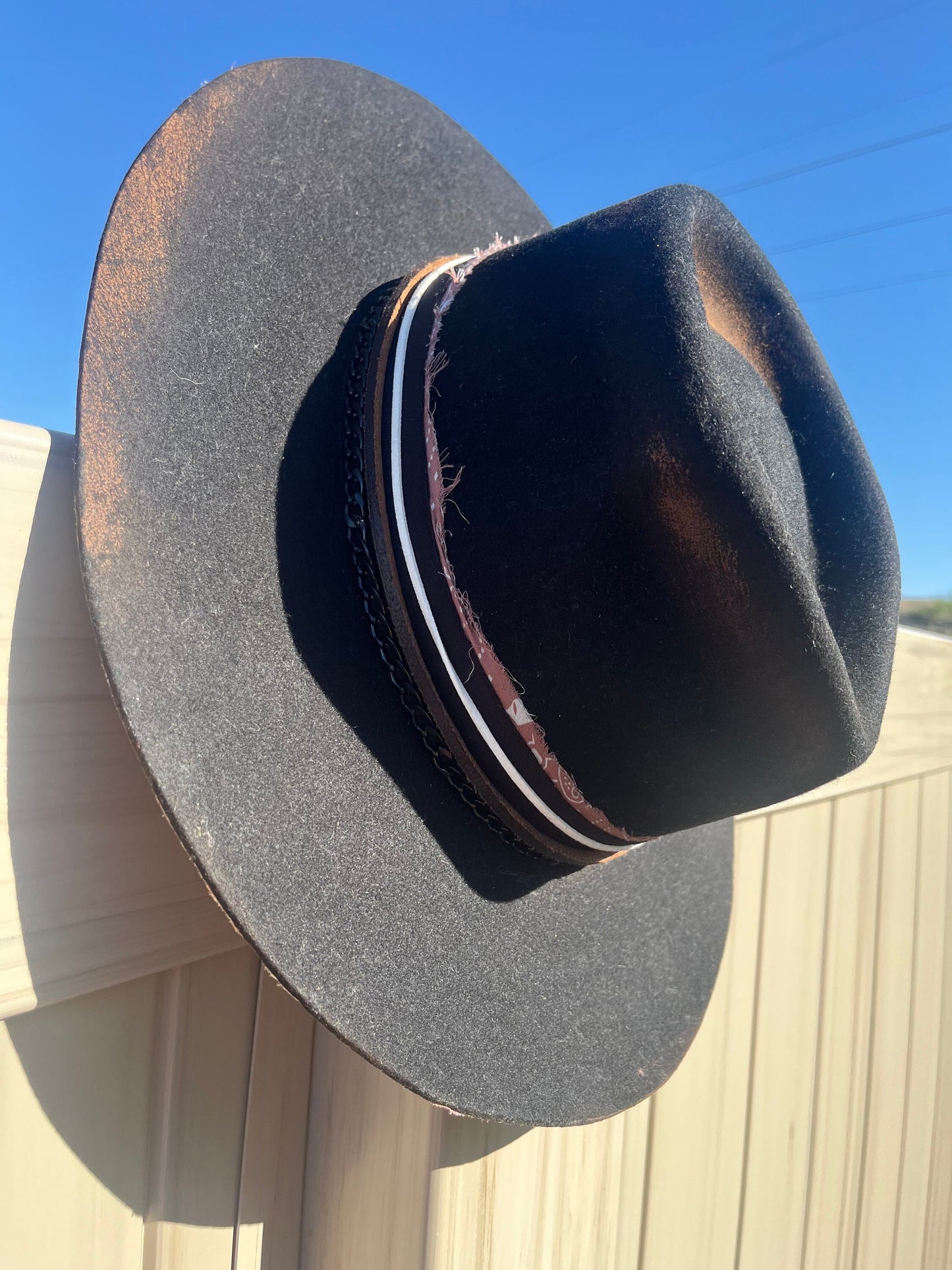 Blushed’ Custom Burnt Hat